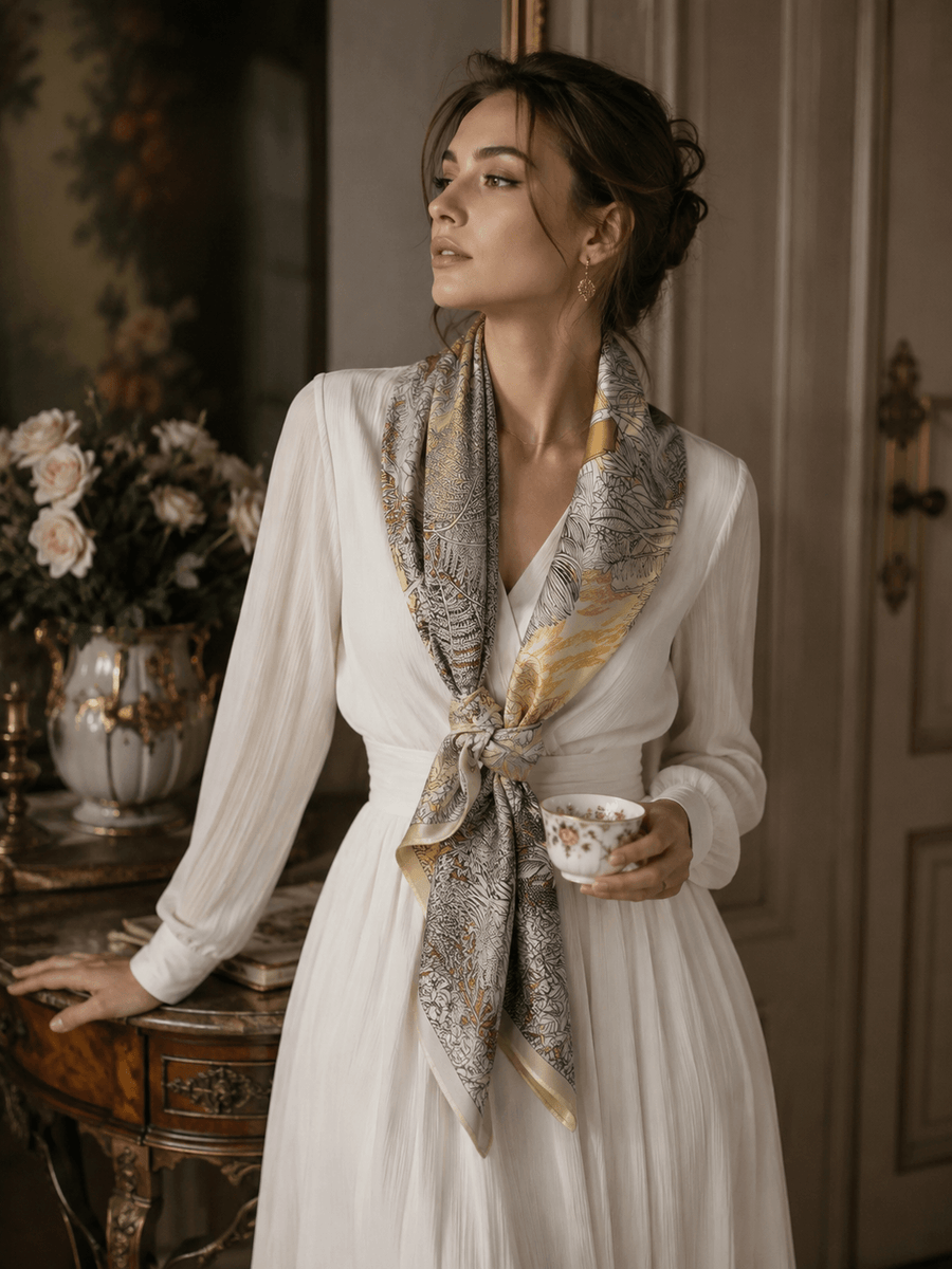Golden Garden Estate | scarf-only